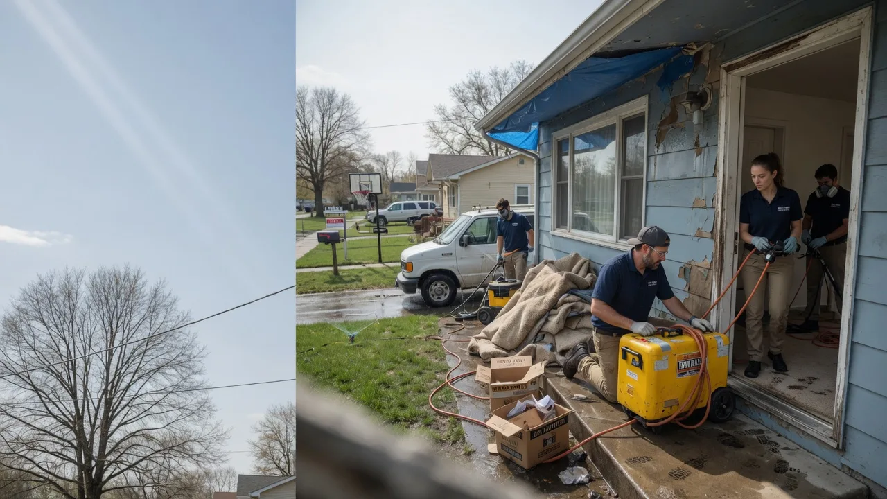 Basement Flood Cleanup in Fargo, OK near me